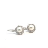 Earrings Mirco Visconti Woman in White Gold Perla AB0X - AB0X